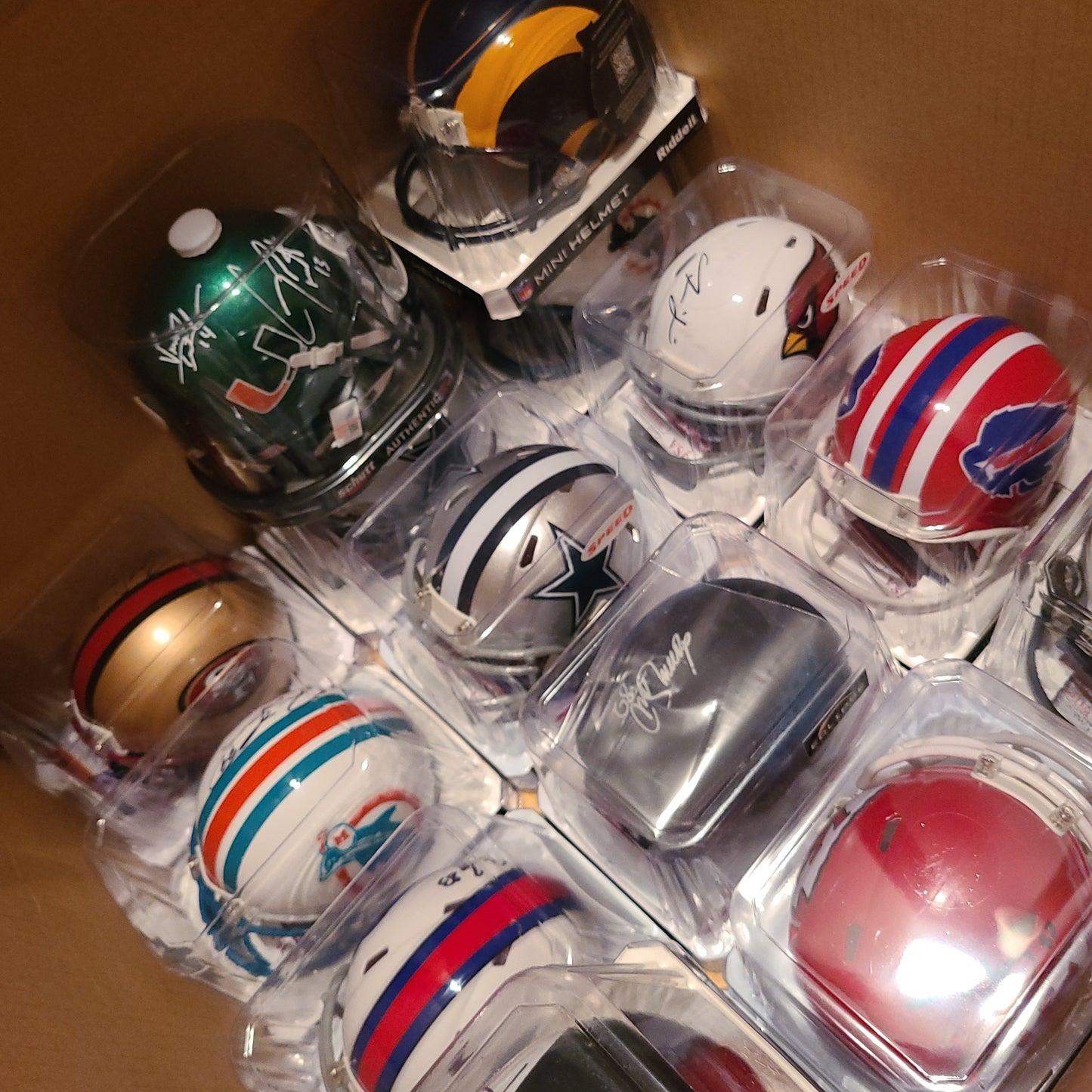 MEGA SALE!! Signed Mini Helmet Mystery Box