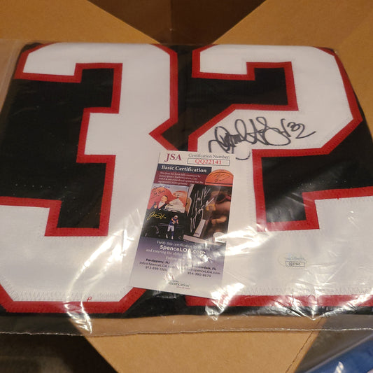 Jamal Anderson Signed Atlanta Falcons Jersey