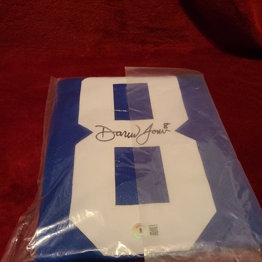 Daniel Jones Signed New York Giants Jersey