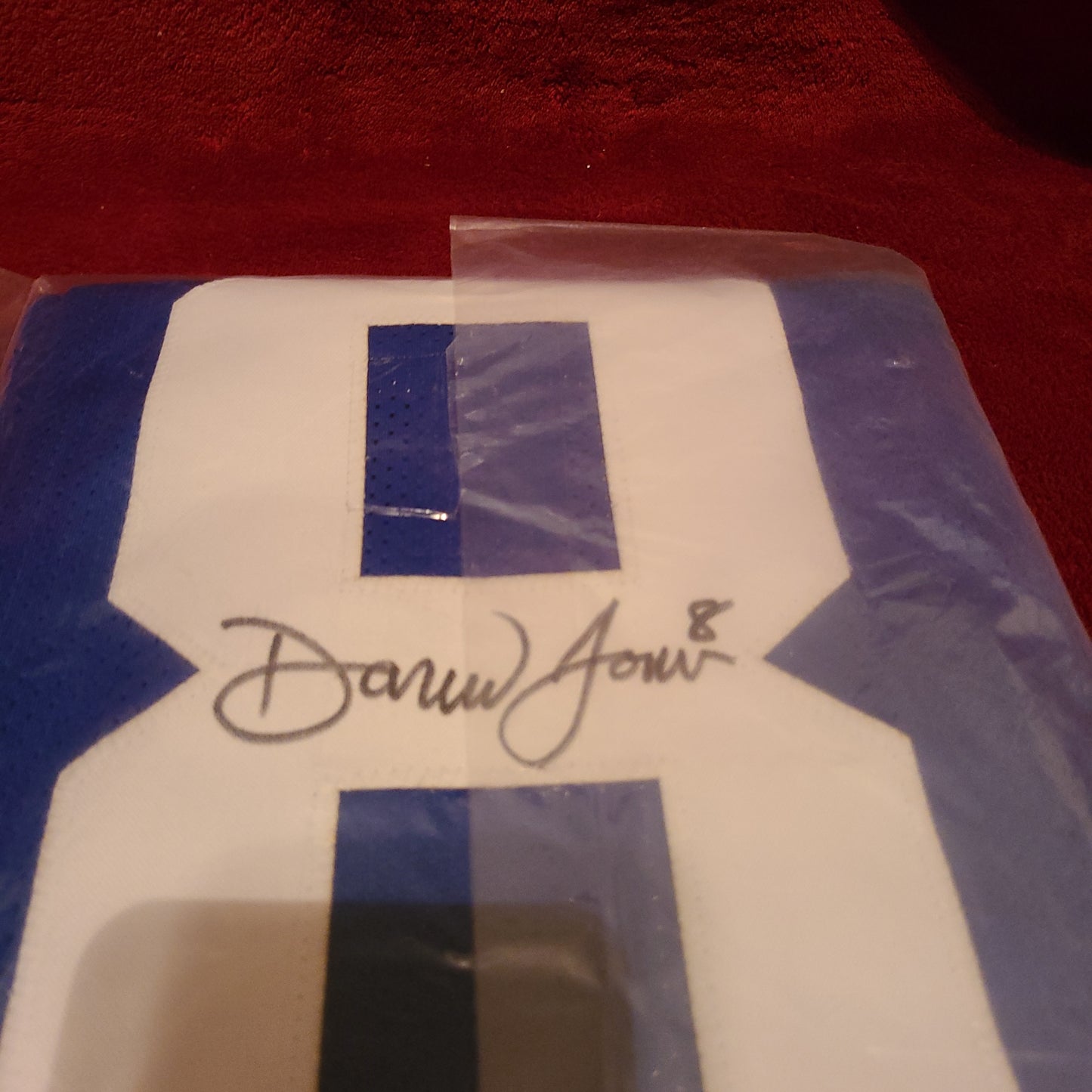 Daniel Jones Signed New York Giants Jersey