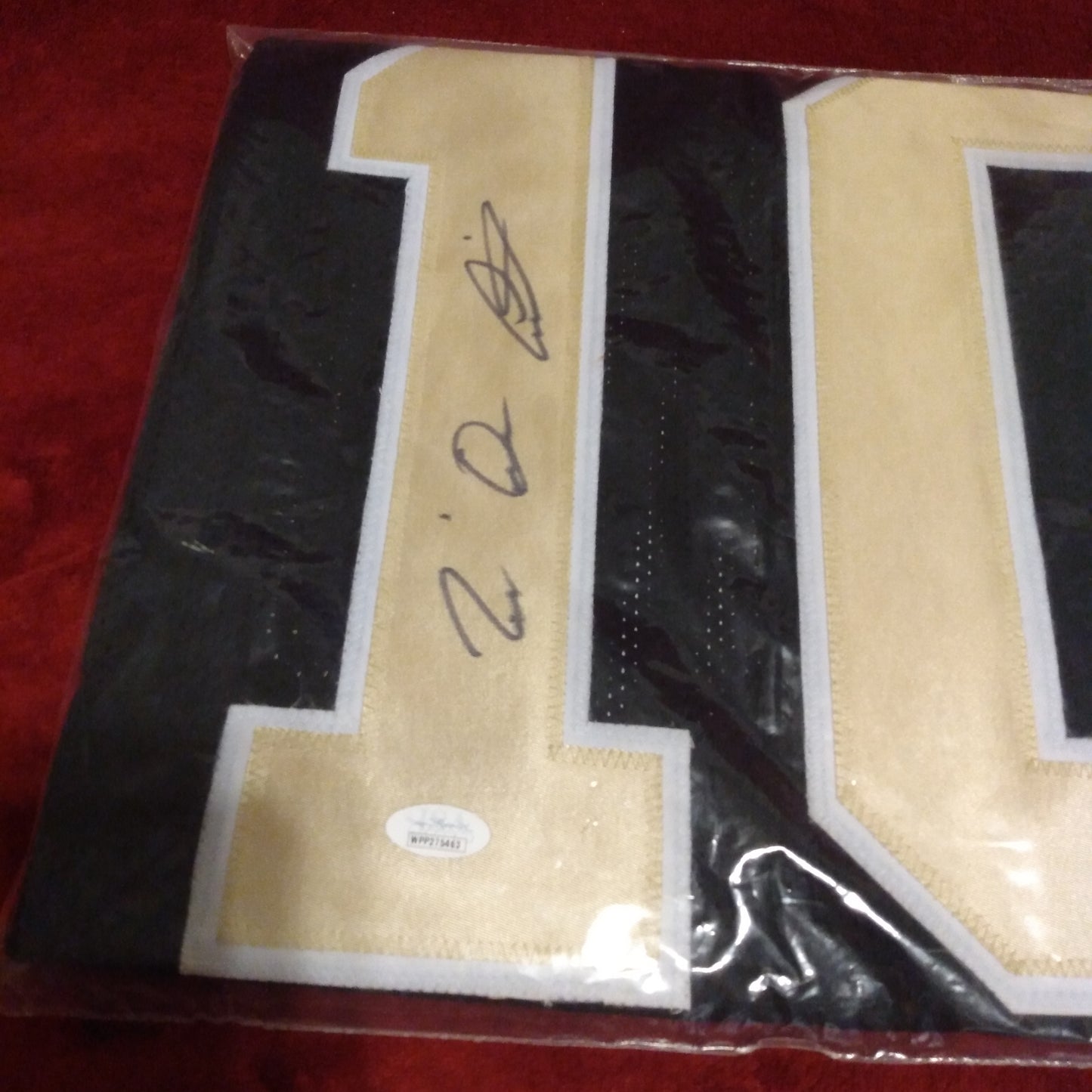 Tre'Quan Smith Signed New Orleans Saints Black Jersey