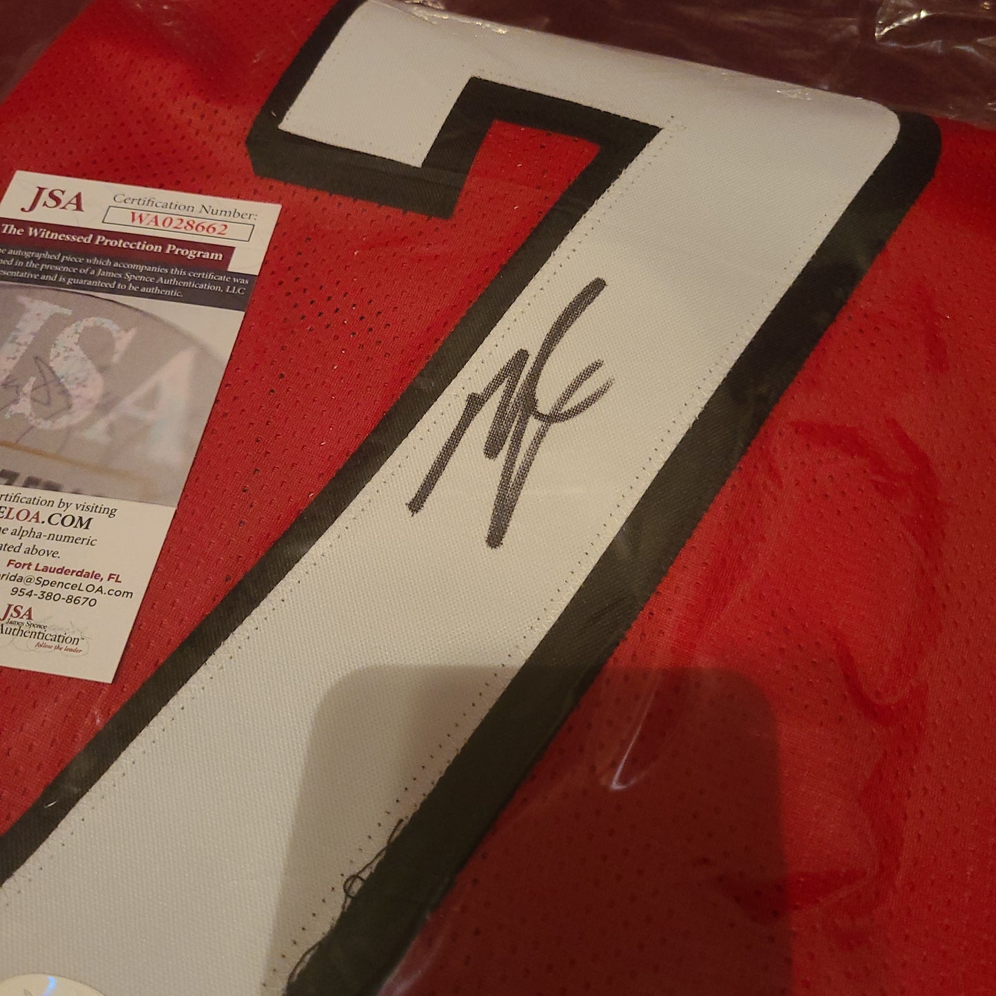 Michael Vick Signed Atlanta Falcons Jersey