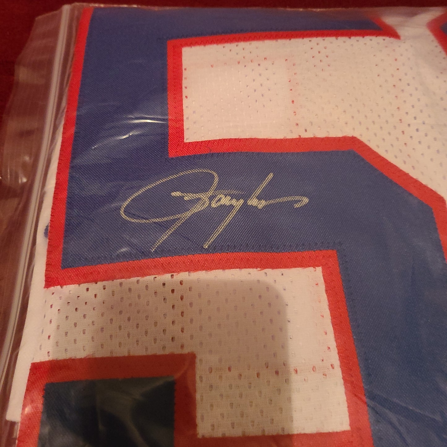 Lawrence Taylor Signed New York Giants Jersey