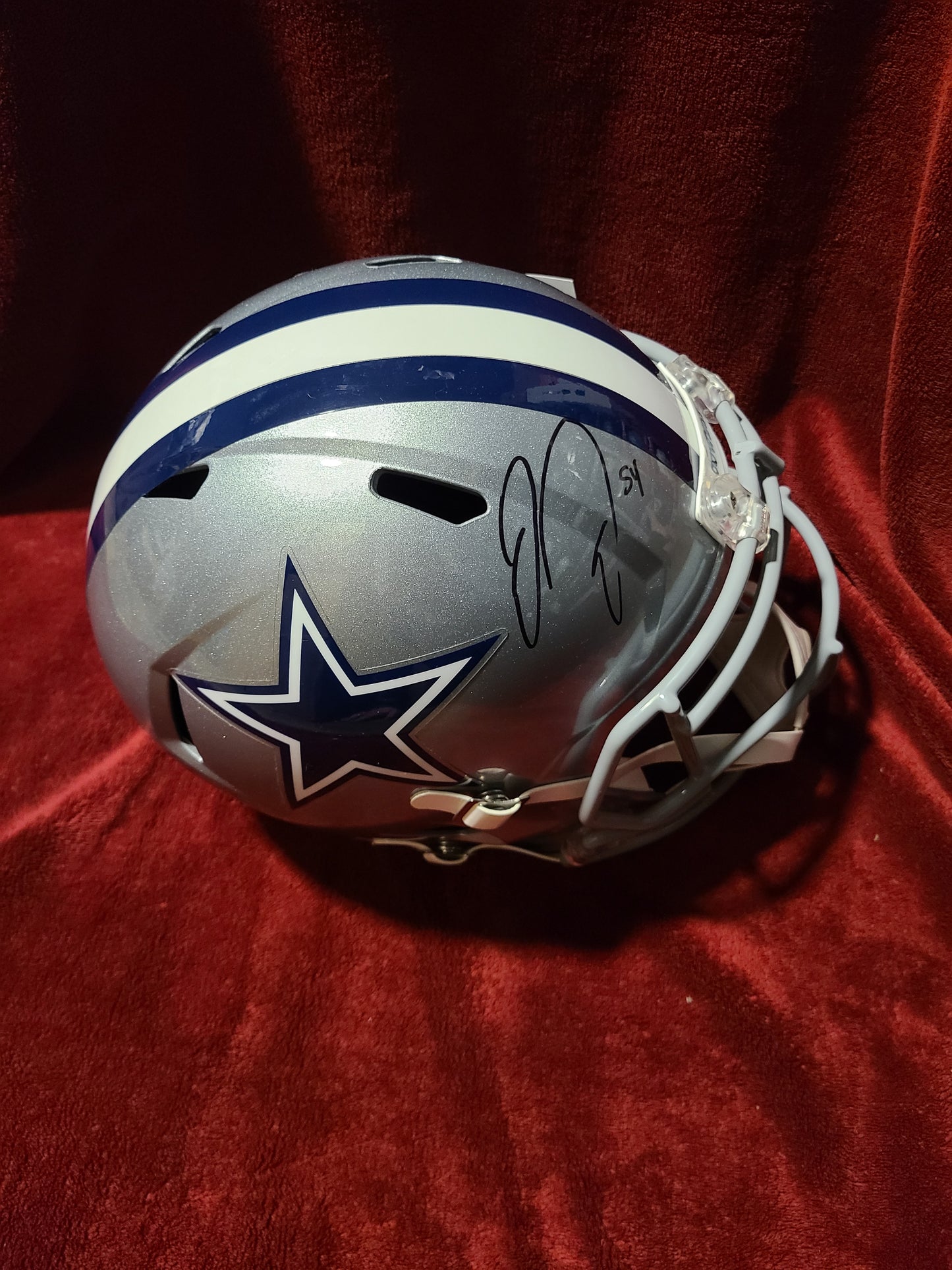 Jaylon Smith Signed Dallas Cowboys Full Size Helmet