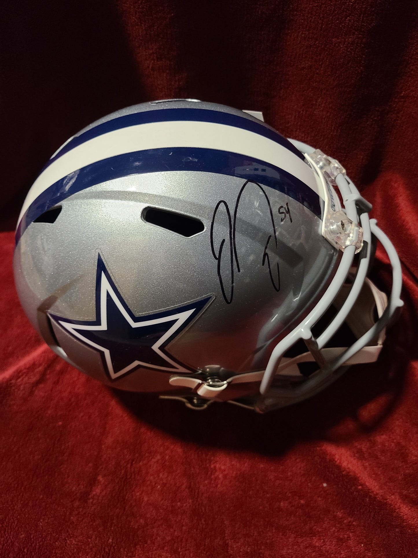 Jaylon Smith Signed Dallas Cowboys Full Size Helmet