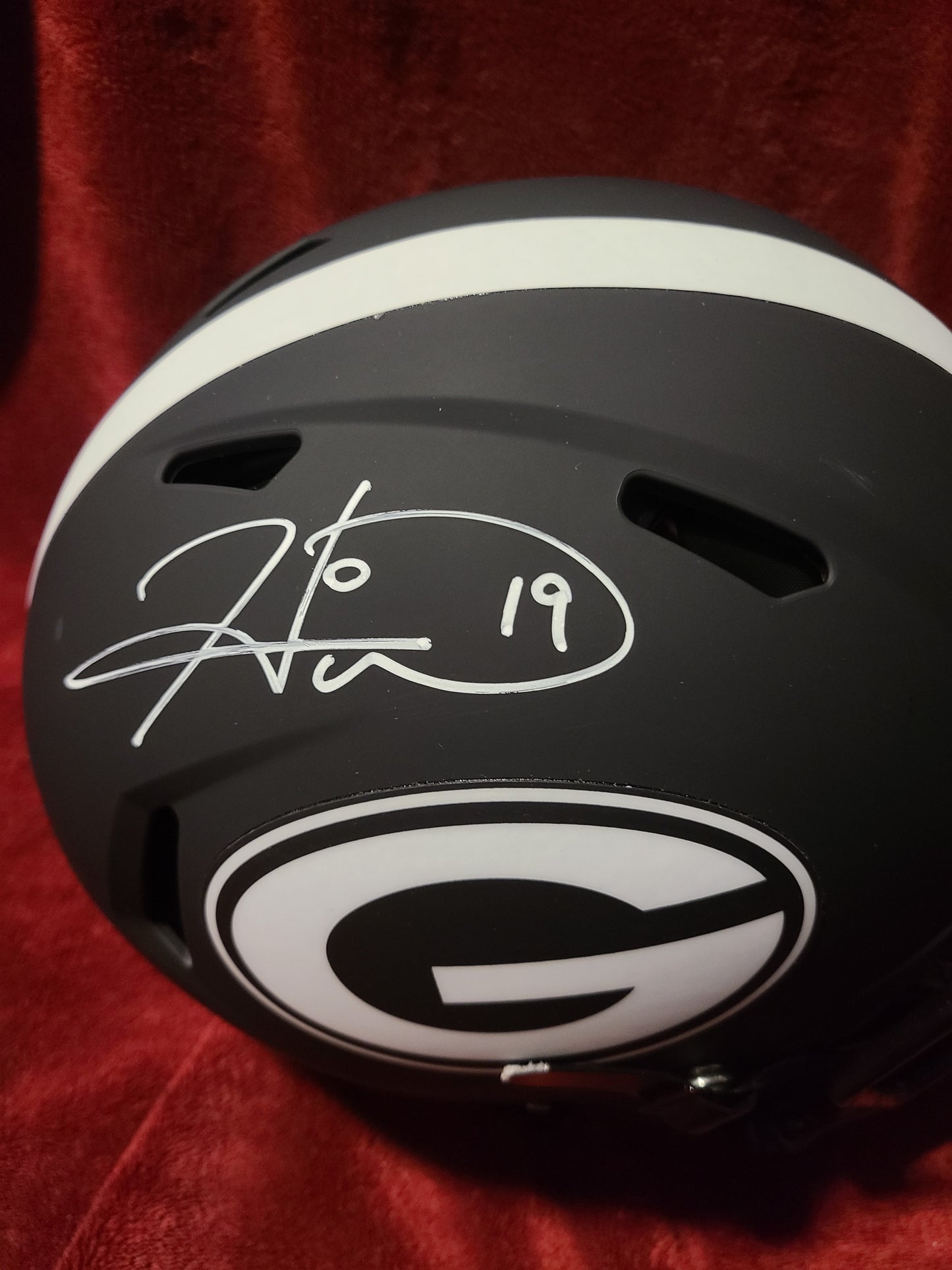 Hines Ward Signed University of Georgia Full Size Helmet