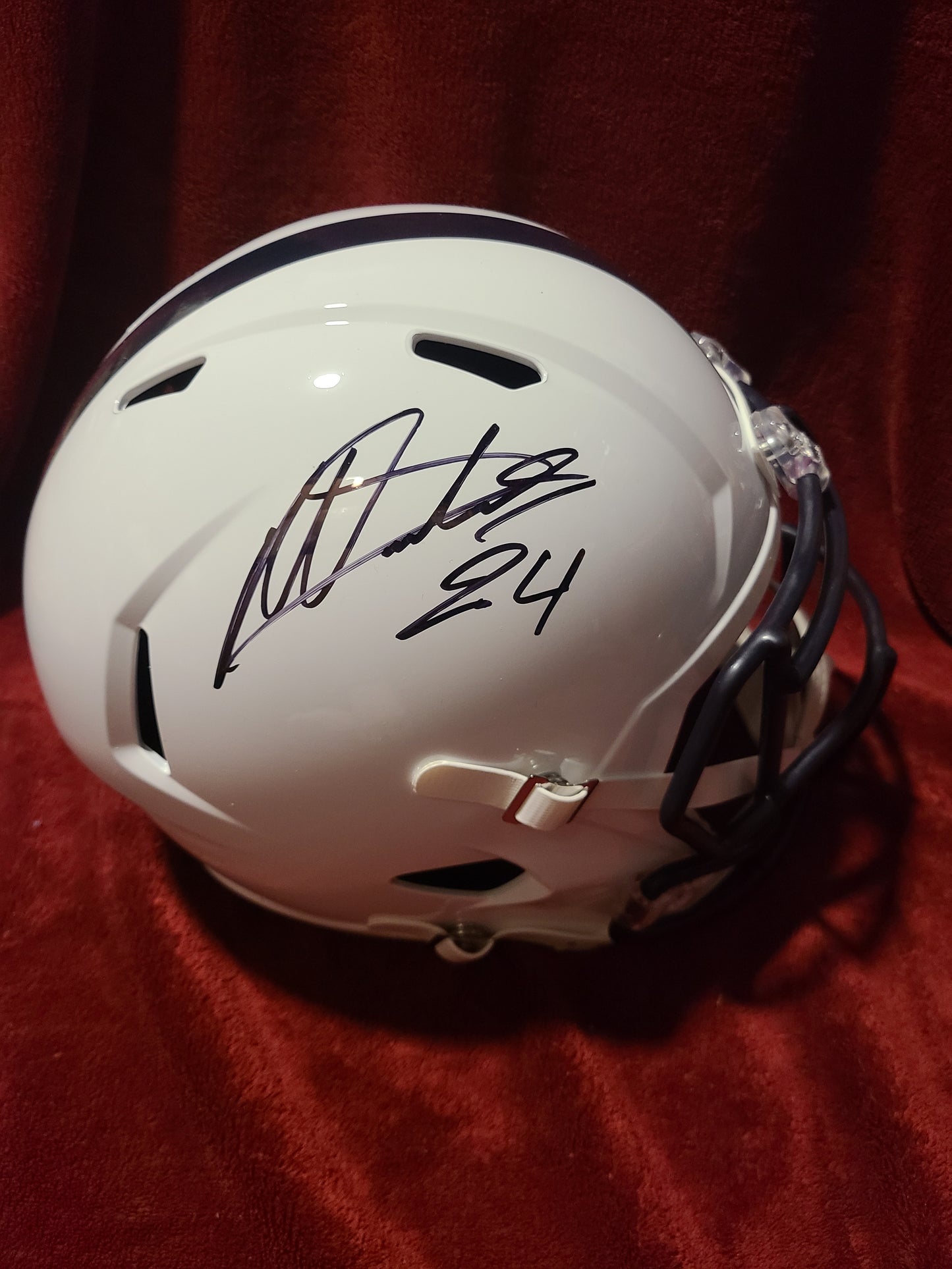 Miles Sanders Signed Penn State University Full Size Helmet