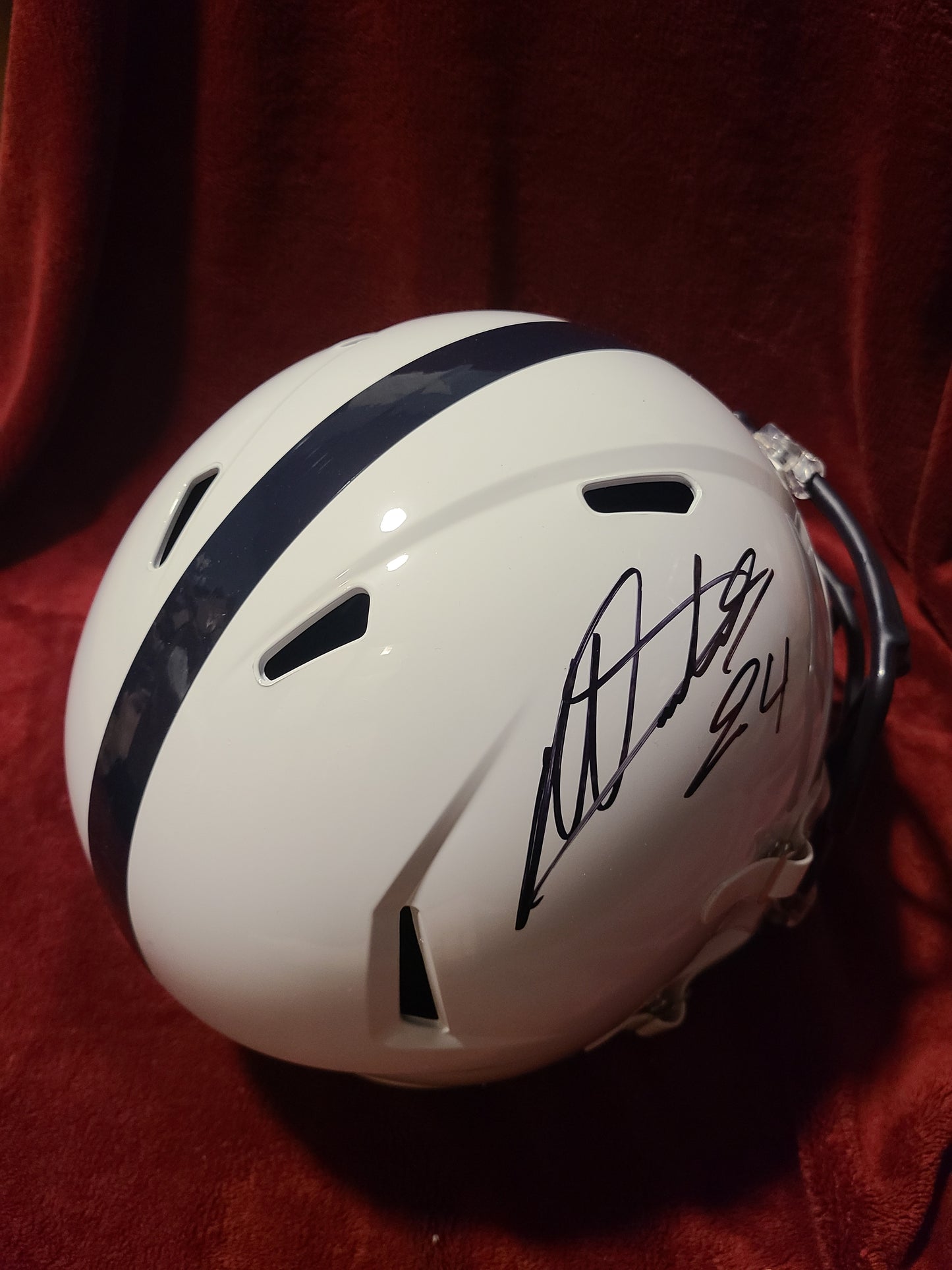 Miles Sanders Signed Penn State University Full Size Helmet