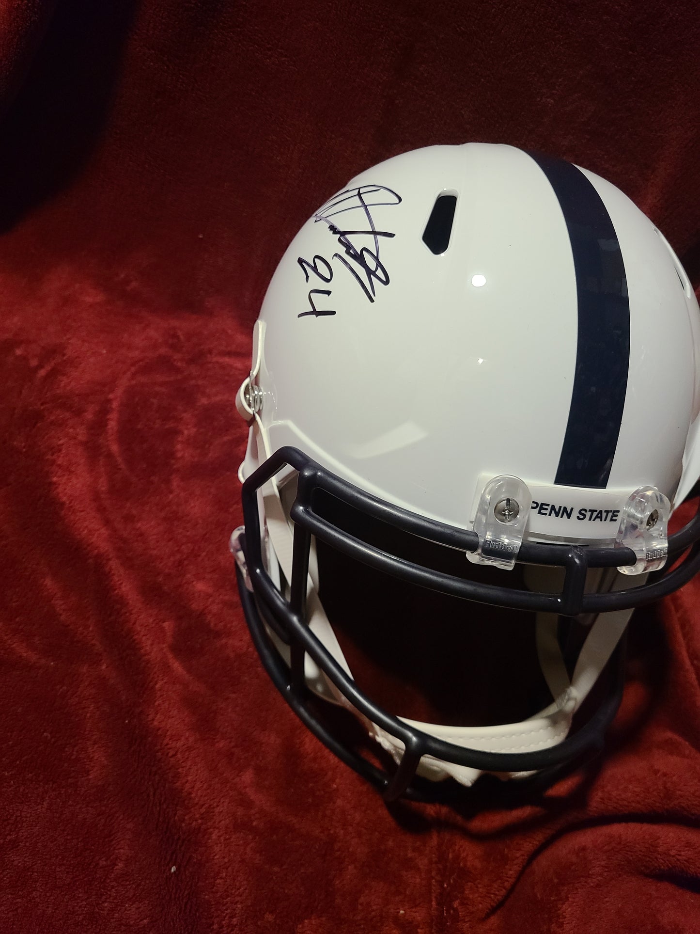 Miles Sanders Signed Penn State University Full Size Helmet