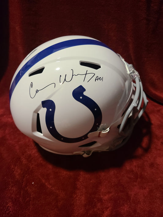 Carson Wentz Signed Indianapolis Colts Full Size Helmet