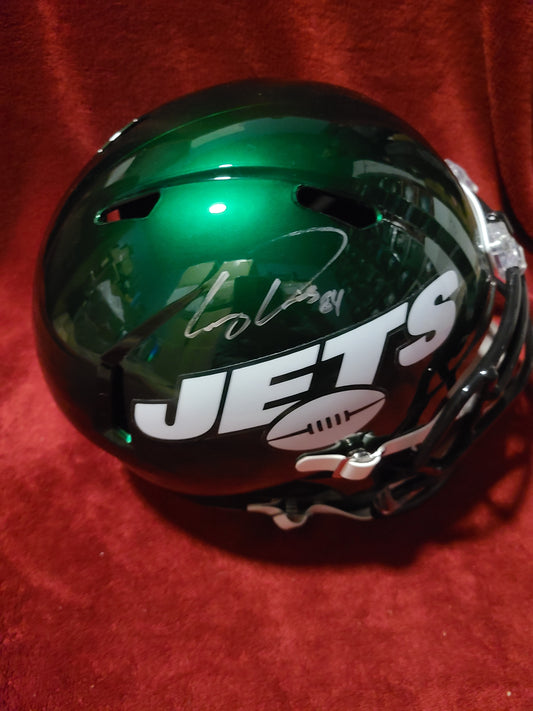 Corey Davis Signed New York Jets Full Size Helmet