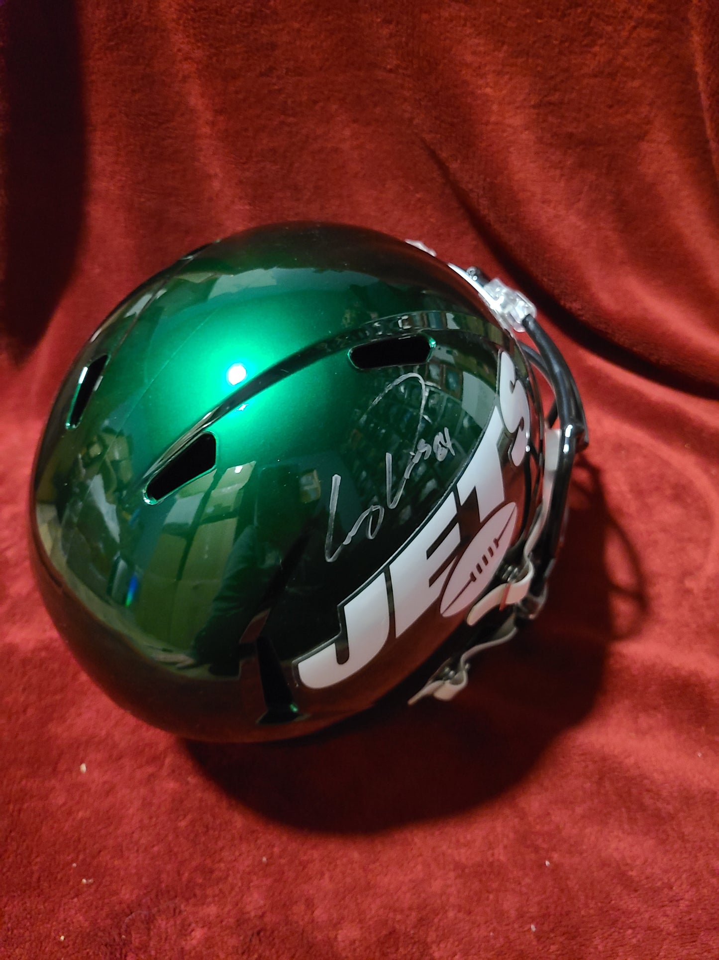 Corey Davis Signed New York Jets Full Size Helmet