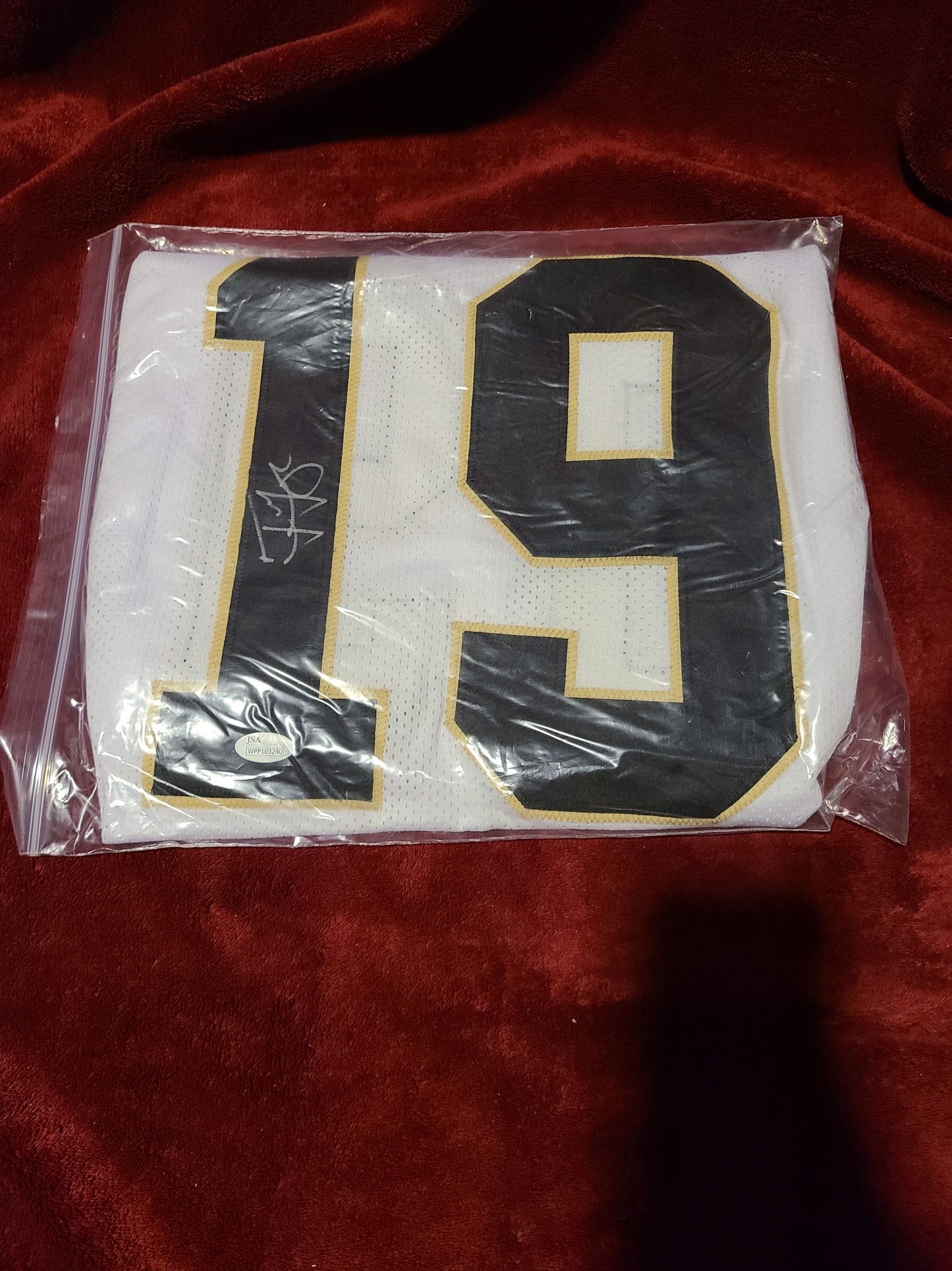 Ted Ginn Jr Signed New Orleans Saints Jersey