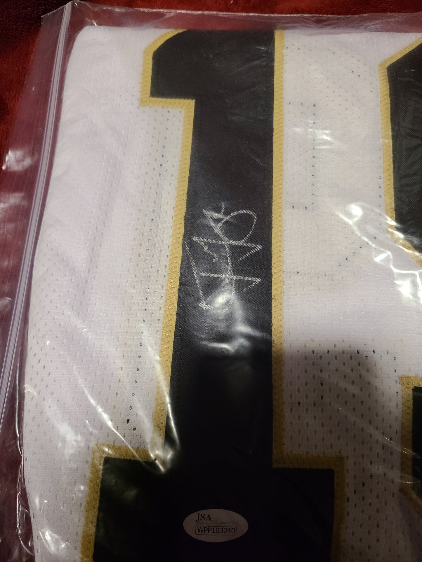 Ted Ginn Jr Signed New Orleans Saints Jersey